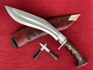 Hand- Forged British Gurkha Iraq Operation Khukuri Khukri Kukri Full Tang Gripper Blocker Handle 13-Inch